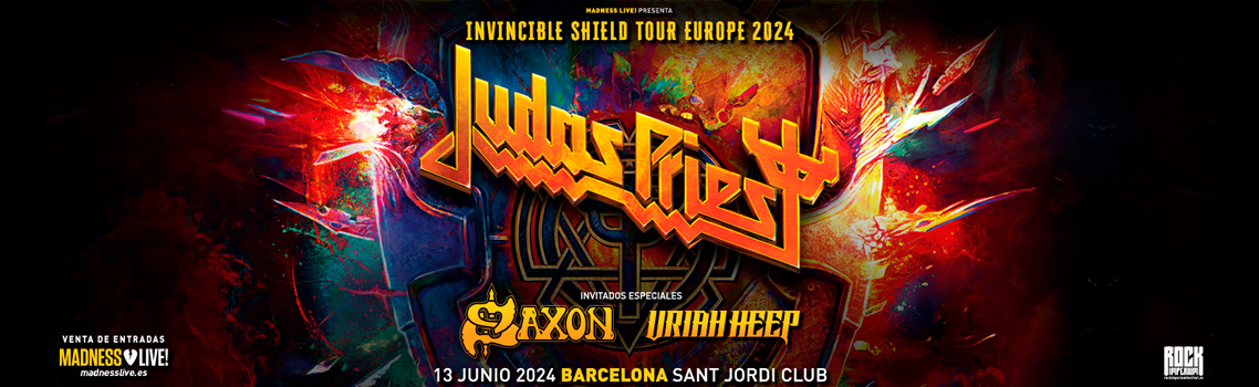 Comprar entradas para Judas Priest + Saxon + Uriah Heep (Barcelona)